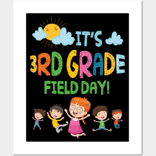 Student Senior It's 3rd Grade Field Day Class Of School 2022 Posters and Art